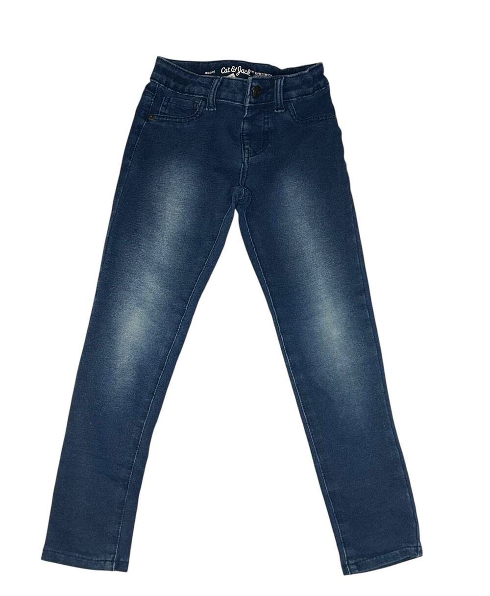 cat and jack dark soft and stretchy jeans size 7/8